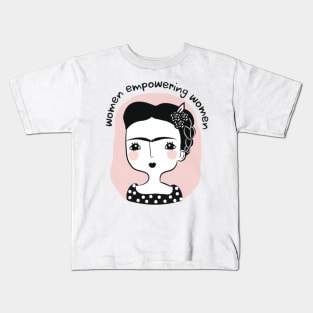 Girls Power Frida Kahlo Kids T-Shirt